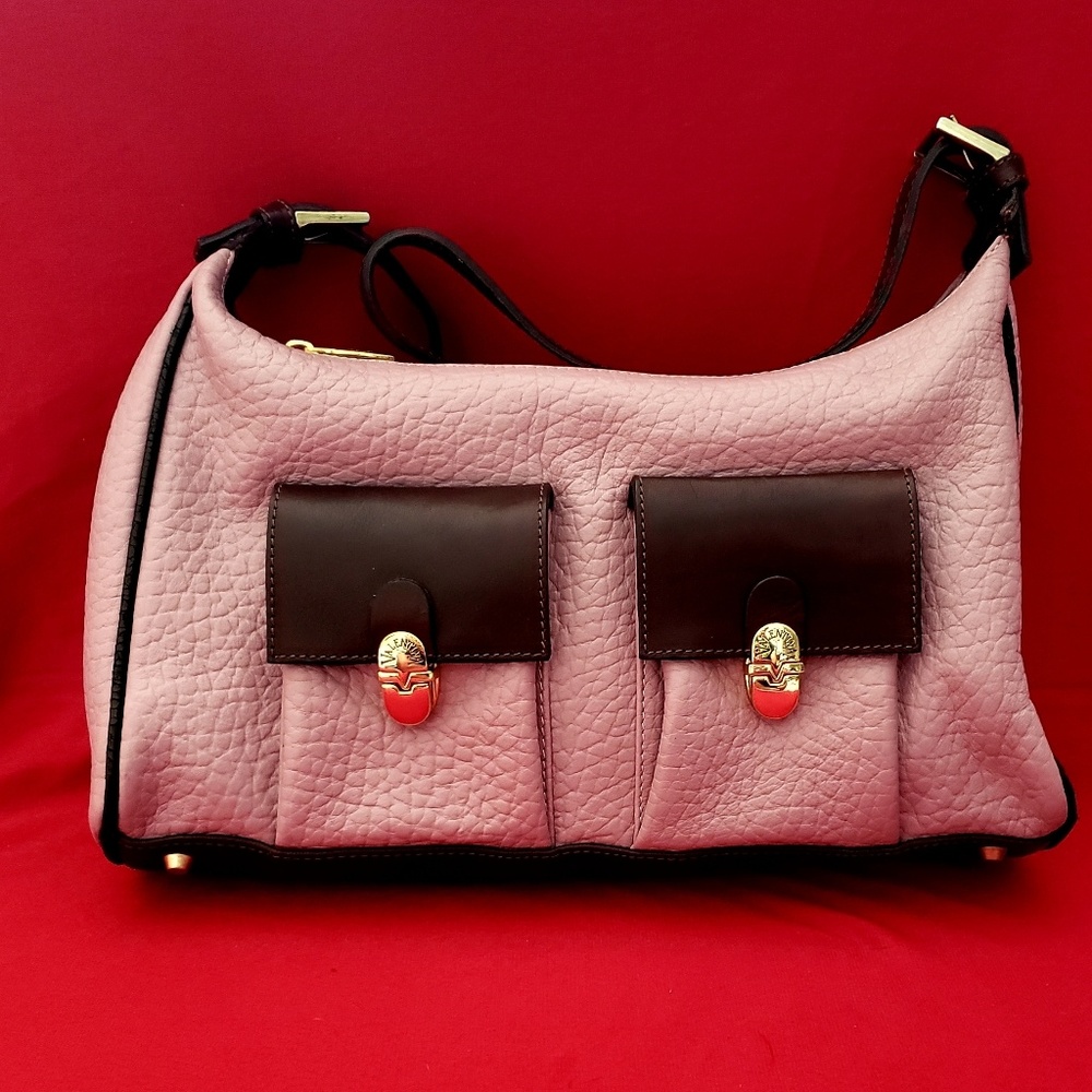 Valentina, Pebble Leather Handbag